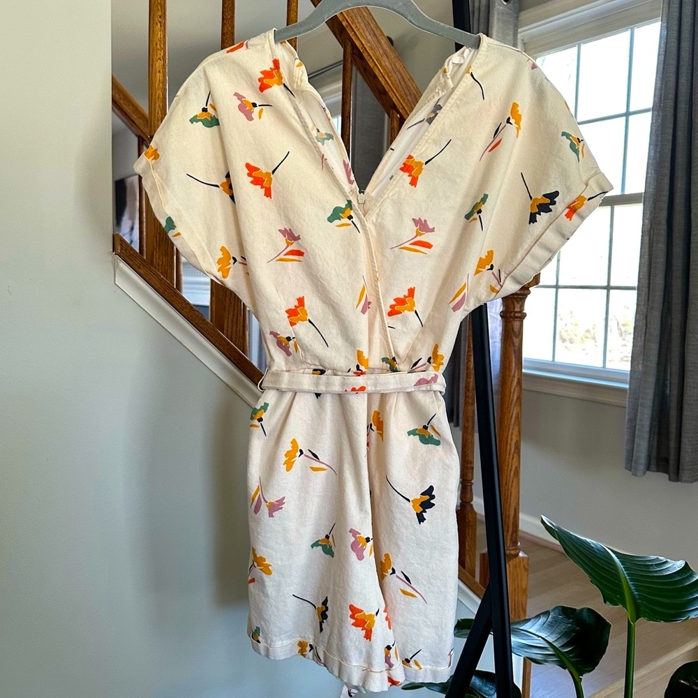 Lush Floral Romper